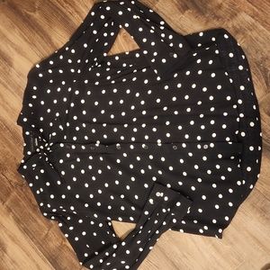 Sanctuary blouse with neck tie